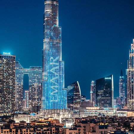 Elite Royal Apartment - Panoramic Full Burj Khalifa, Fountain & Skyline View - Baron ดูไบ ภายนอก รูปภาพ