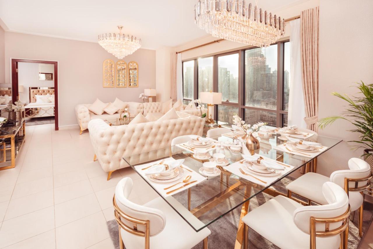 Elite Royal Apartment - Panoramic Full Burj Khalifa, Fountain & Skyline View - Baron ดูไบ ภายนอก รูปภาพ