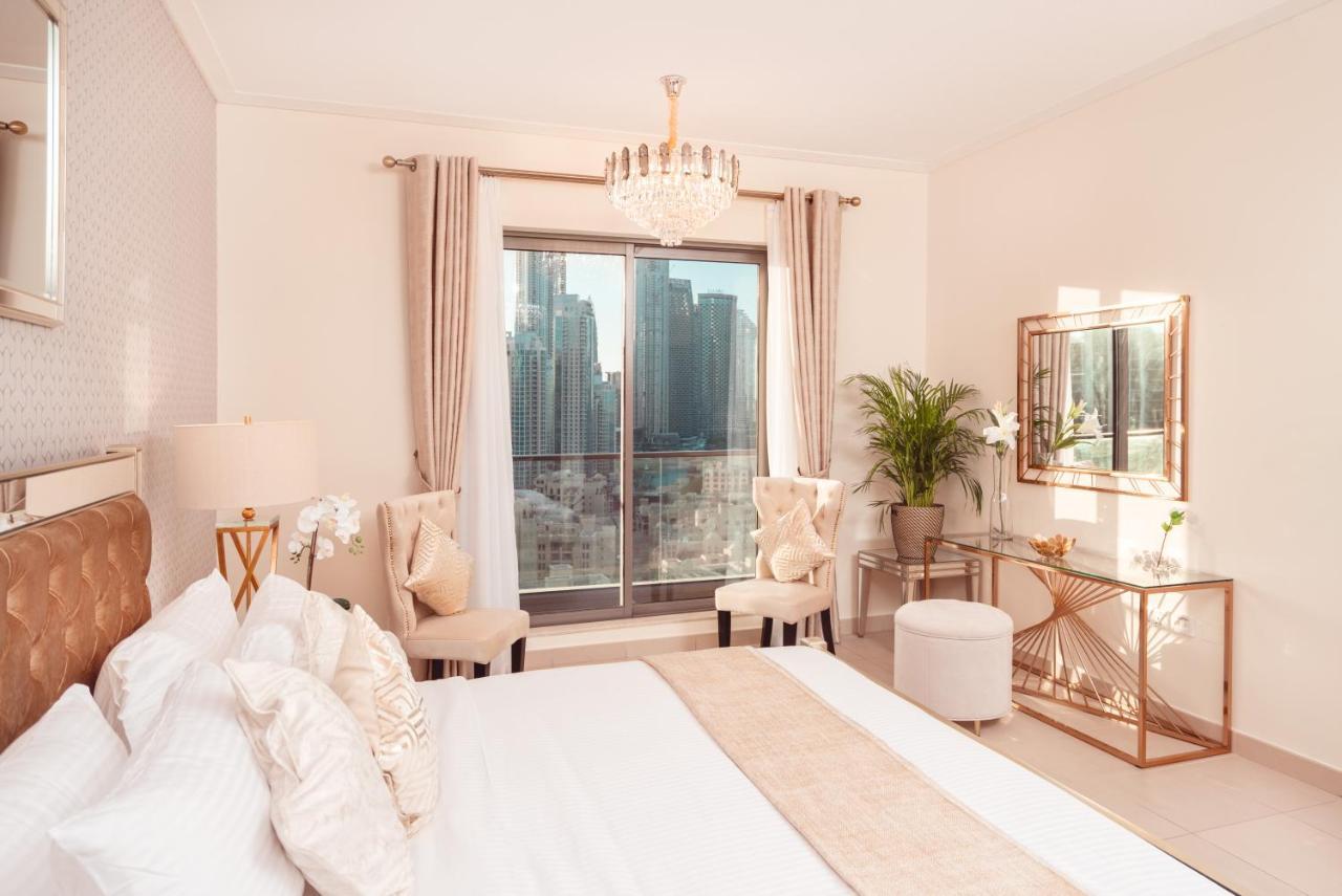 Elite Royal Apartment - Panoramic Full Burj Khalifa, Fountain & Skyline View - Baron ดูไบ ภายนอก รูปภาพ