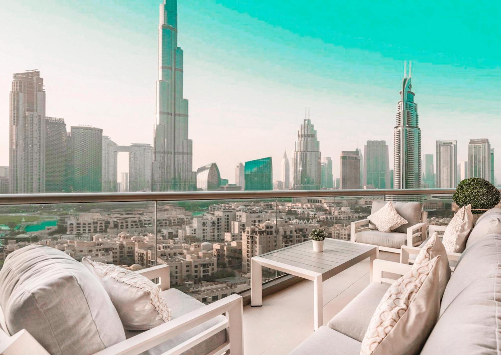 Elite Royal Apartment - Panoramic Full Burj Khalifa, Fountain & Skyline View - Baron ดูไบ ภายนอก รูปภาพ