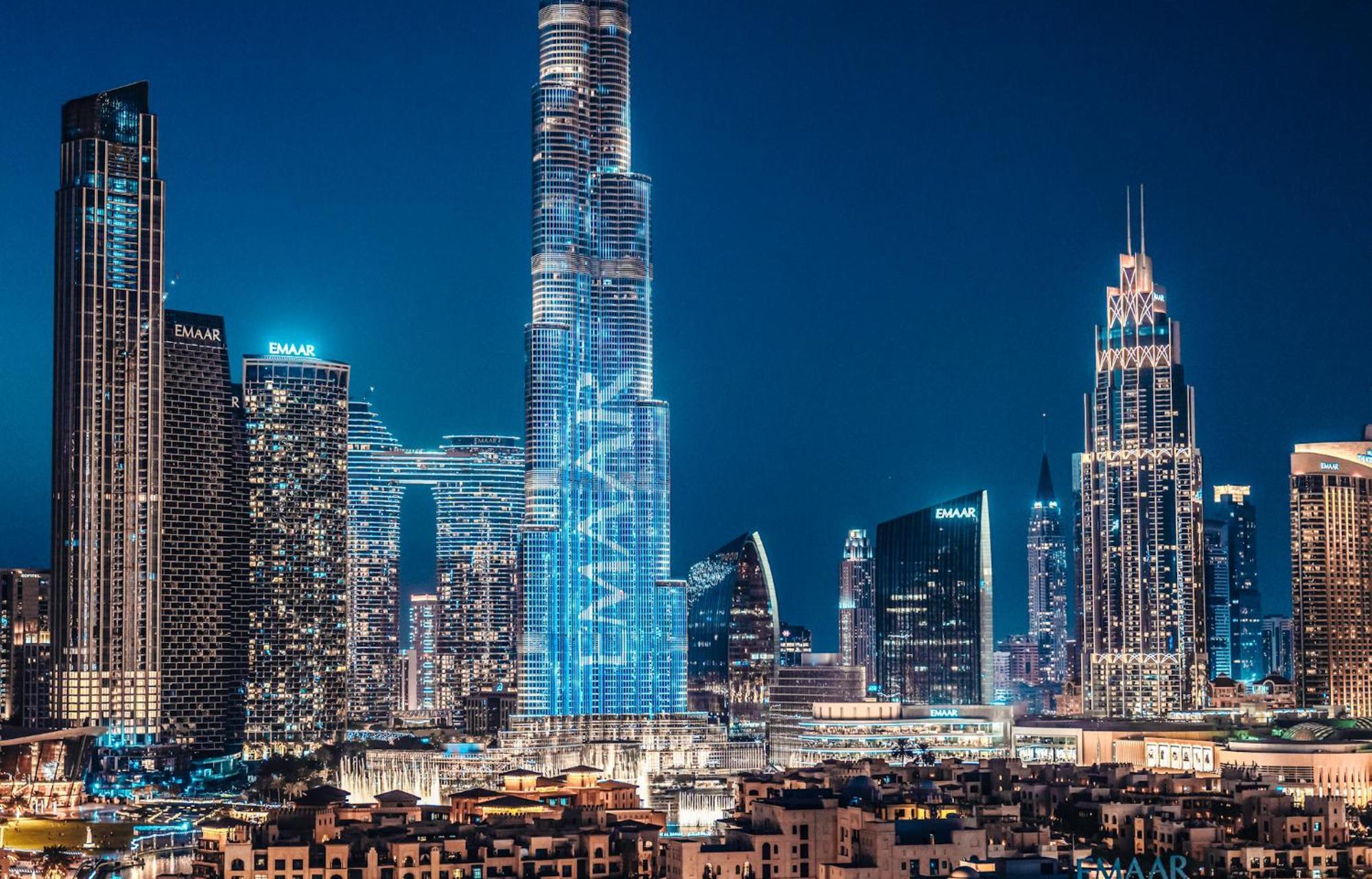 Elite Royal Apartment - Panoramic Full Burj Khalifa, Fountain & Skyline View - Baron ดูไบ ภายนอก รูปภาพ